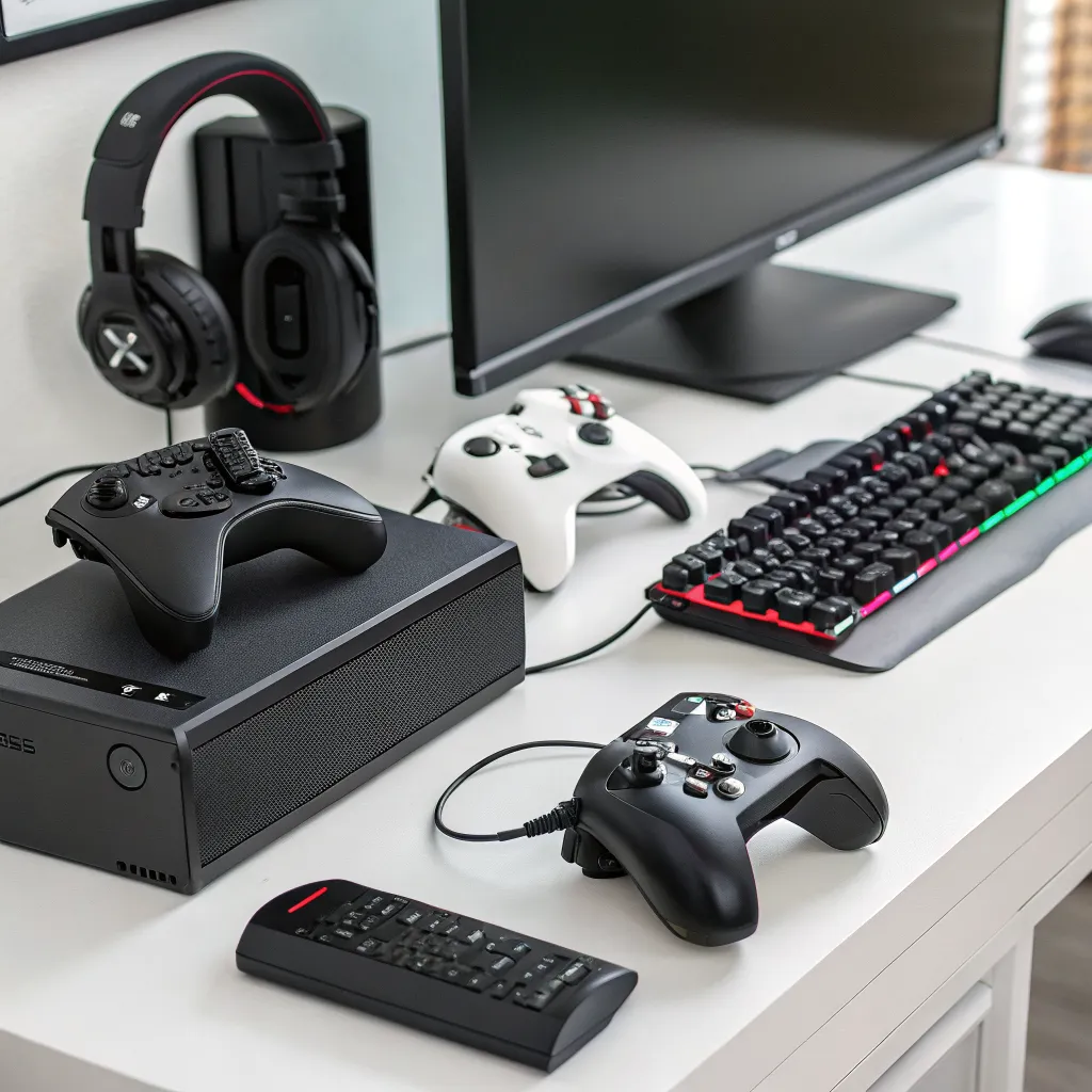 Equipos y accesorios para videojuegos